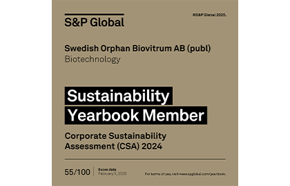 S&P Sustainability yearbook member